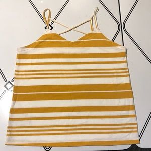 Striped camisole top